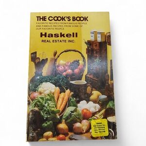 Haskell‎ Real Estate Promo Advertising Cookbook Jim Hathaway 1970s VERY GOOD